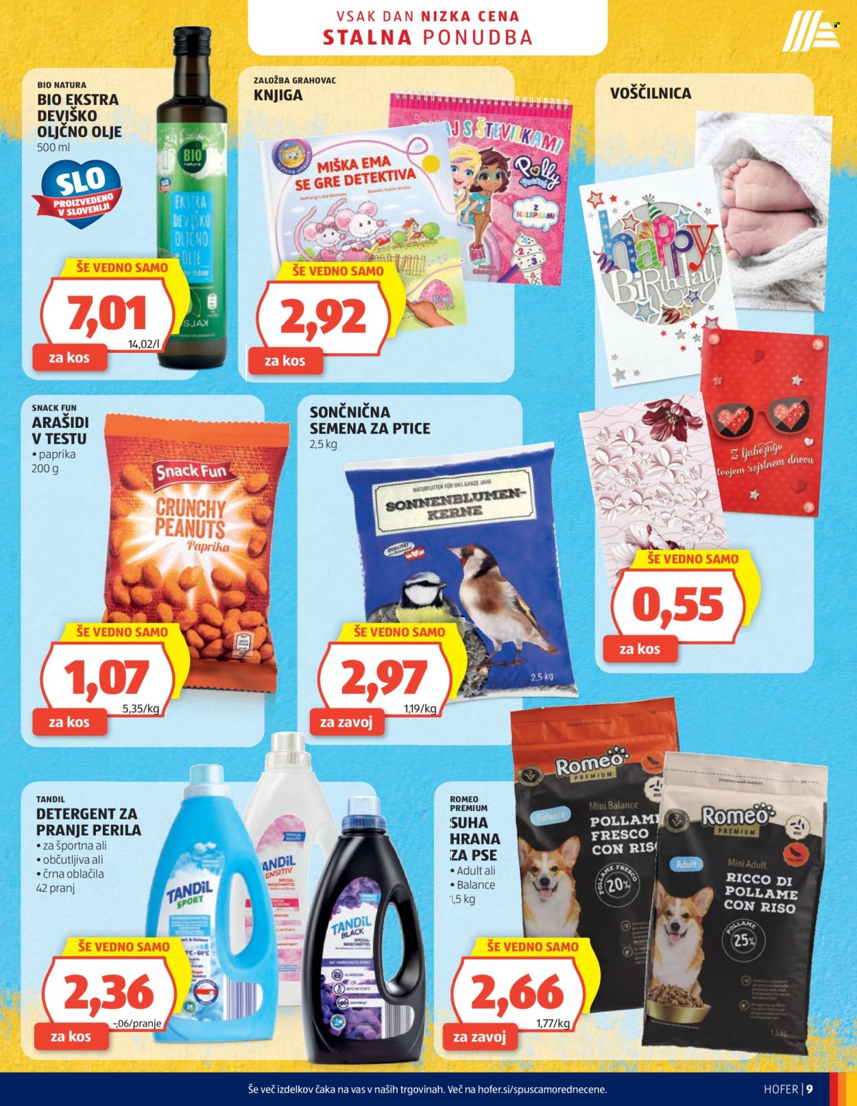 Hofer katalog - 25.3.2026 - 2.4.2026. Stran 9