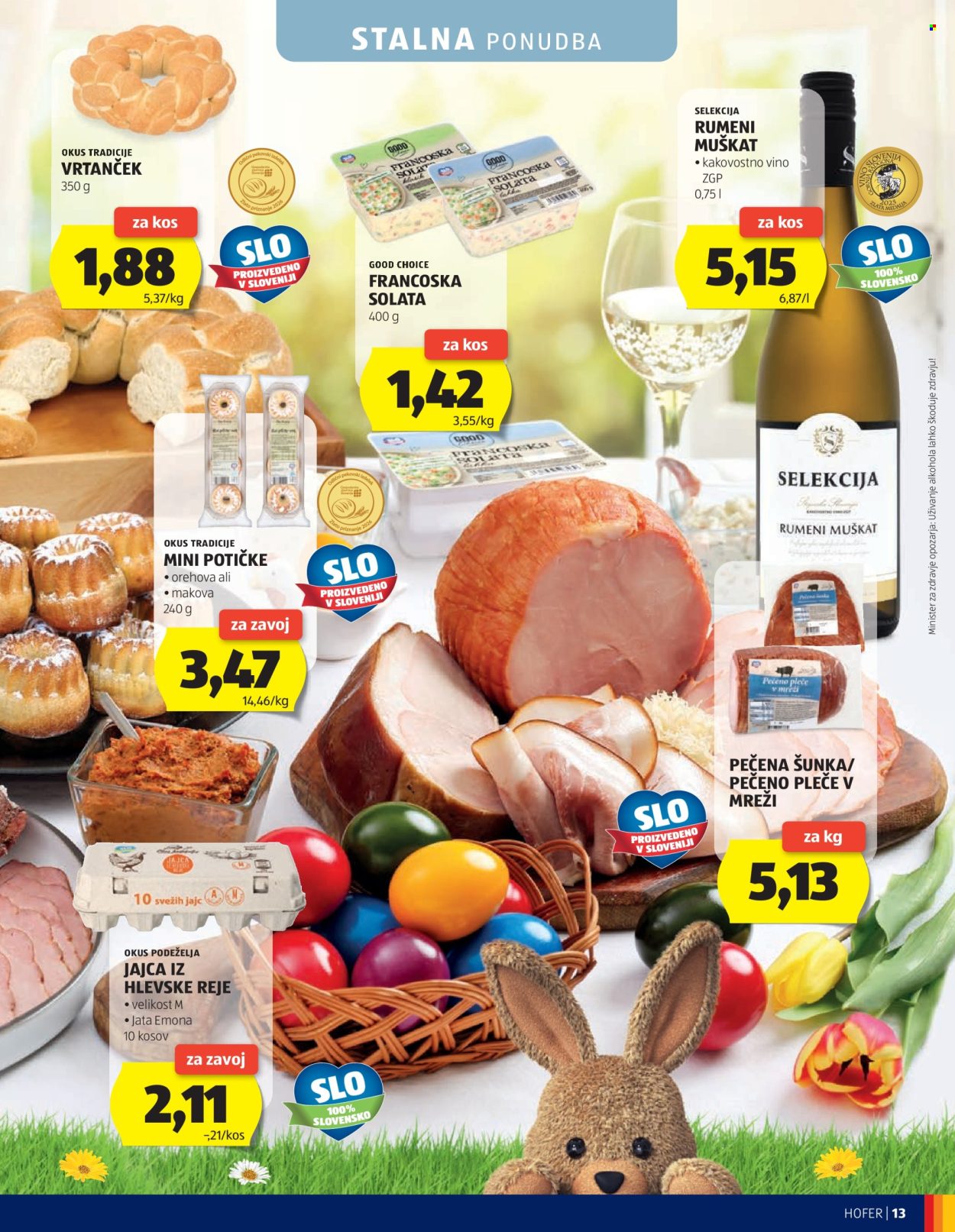 Hofer katalog - 25.3.2026 - 2.4.2026. Stran 13