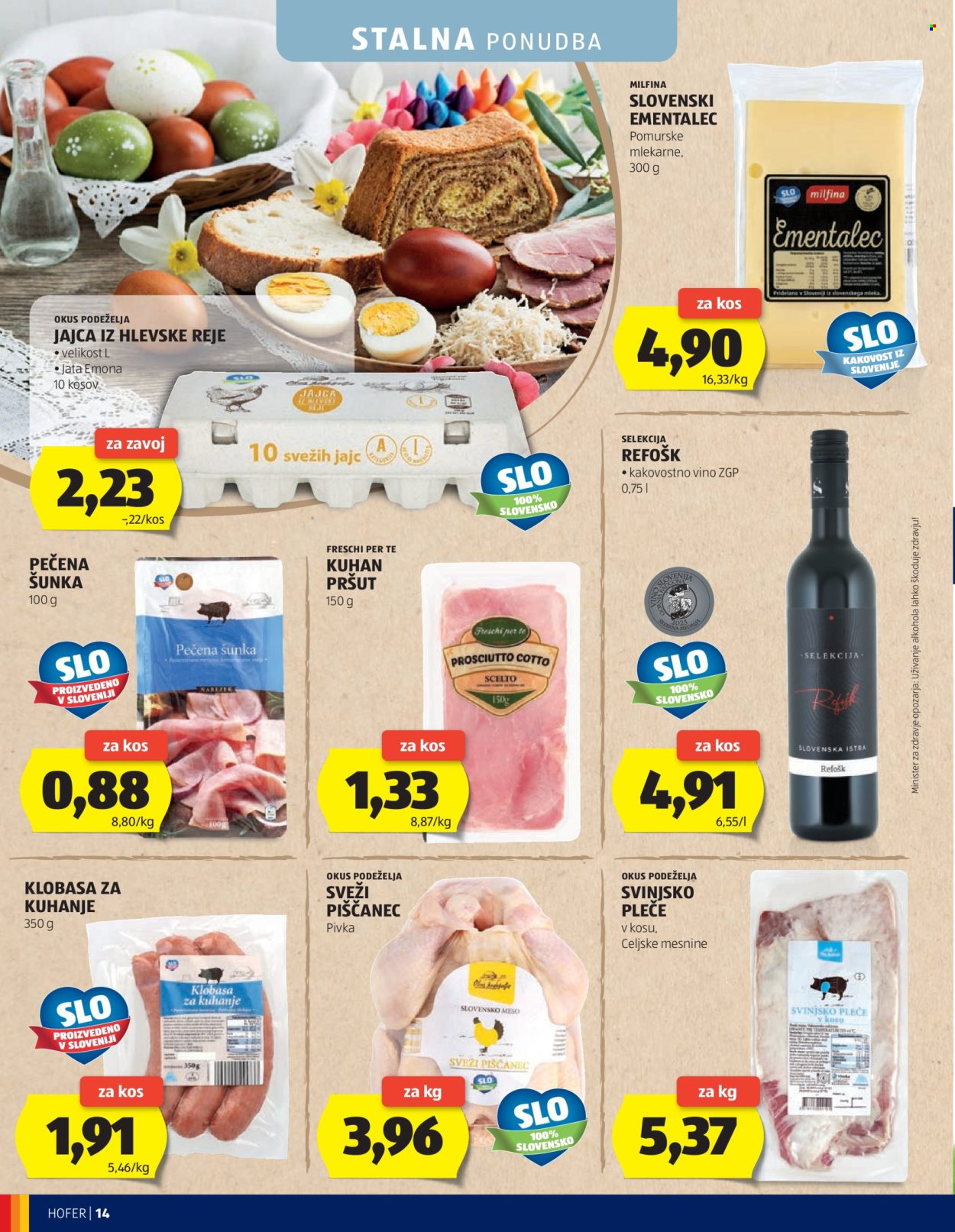 Hofer katalog - 25.3.2026 - 2.4.2026. Stran 14