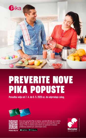 Mercator katalog - 7.4.2026 - 6.5.2026.