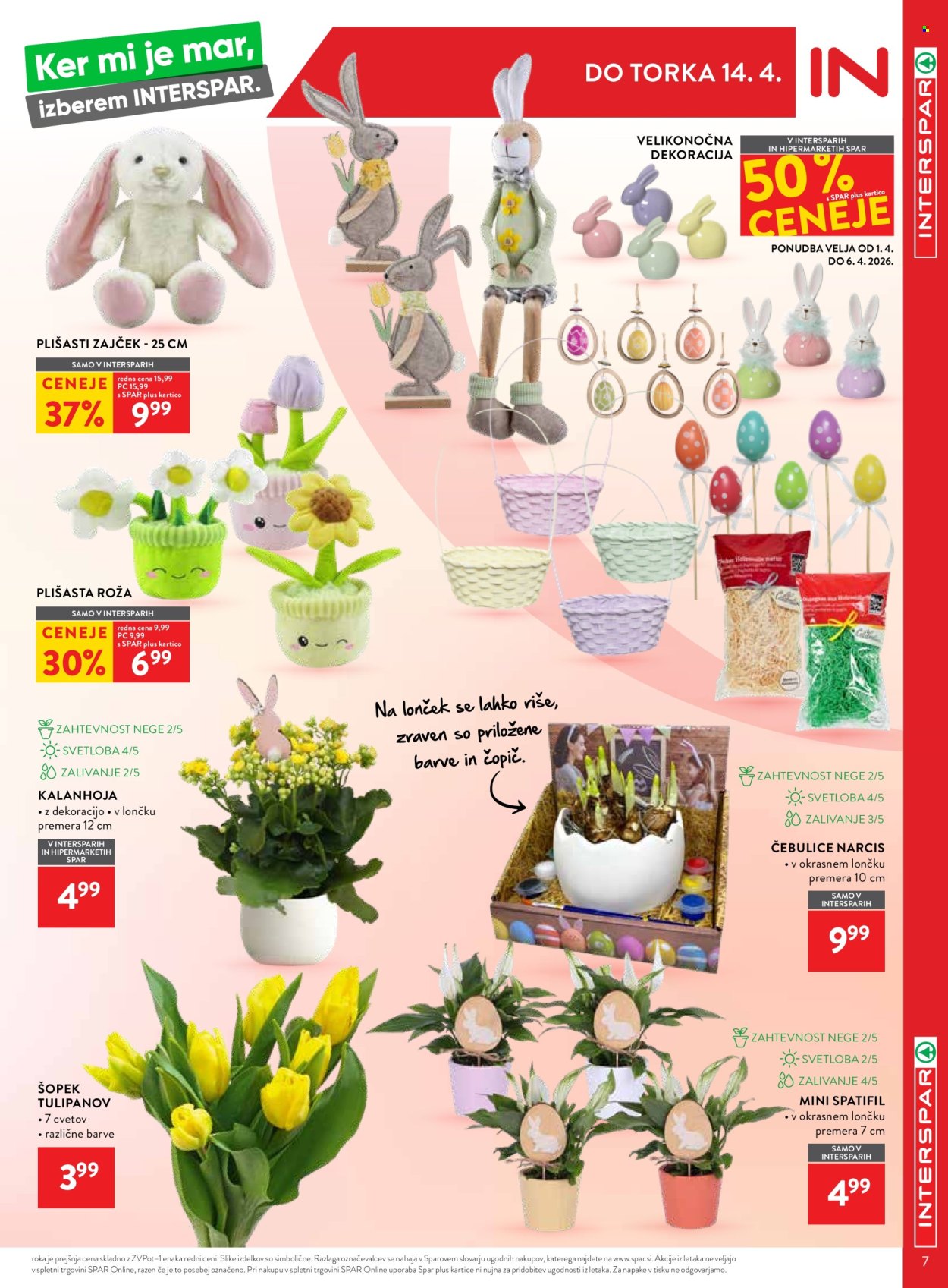 INTERSPAR katalog - 1.4.2026 - 14.4.2026. Stran 7