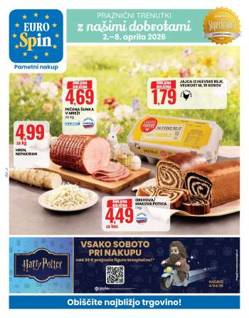EuroSpin katalog - 2.4.2026 - 8.4.2026.