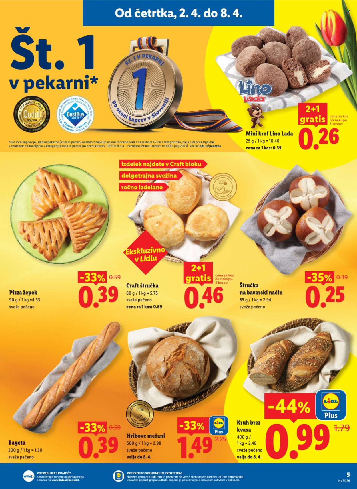 Lidl katalog - 2.4.2026 - 8.4.2026. Stran 5