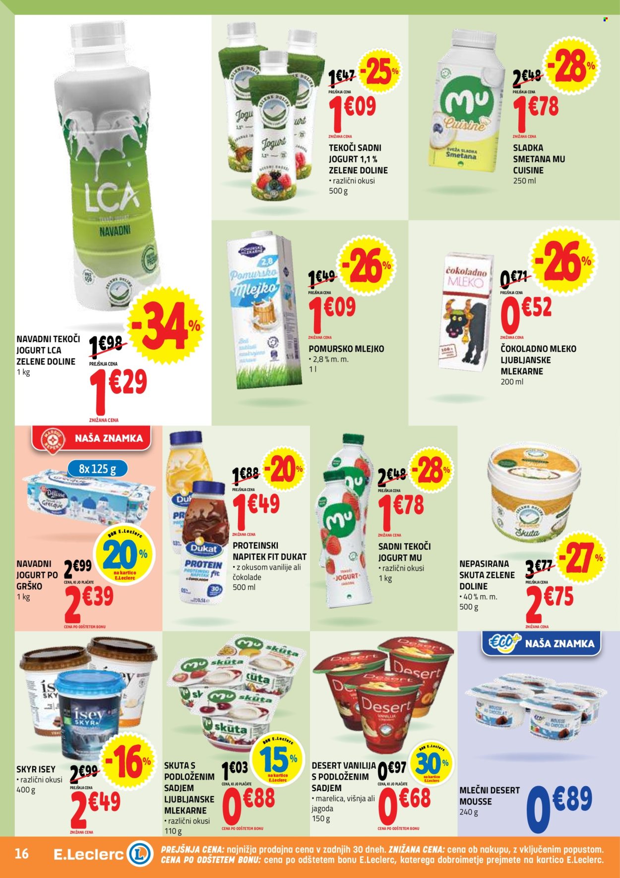 E.Leclerc katalog - 1.4.2026 - 11.4.2026. Stran 16
