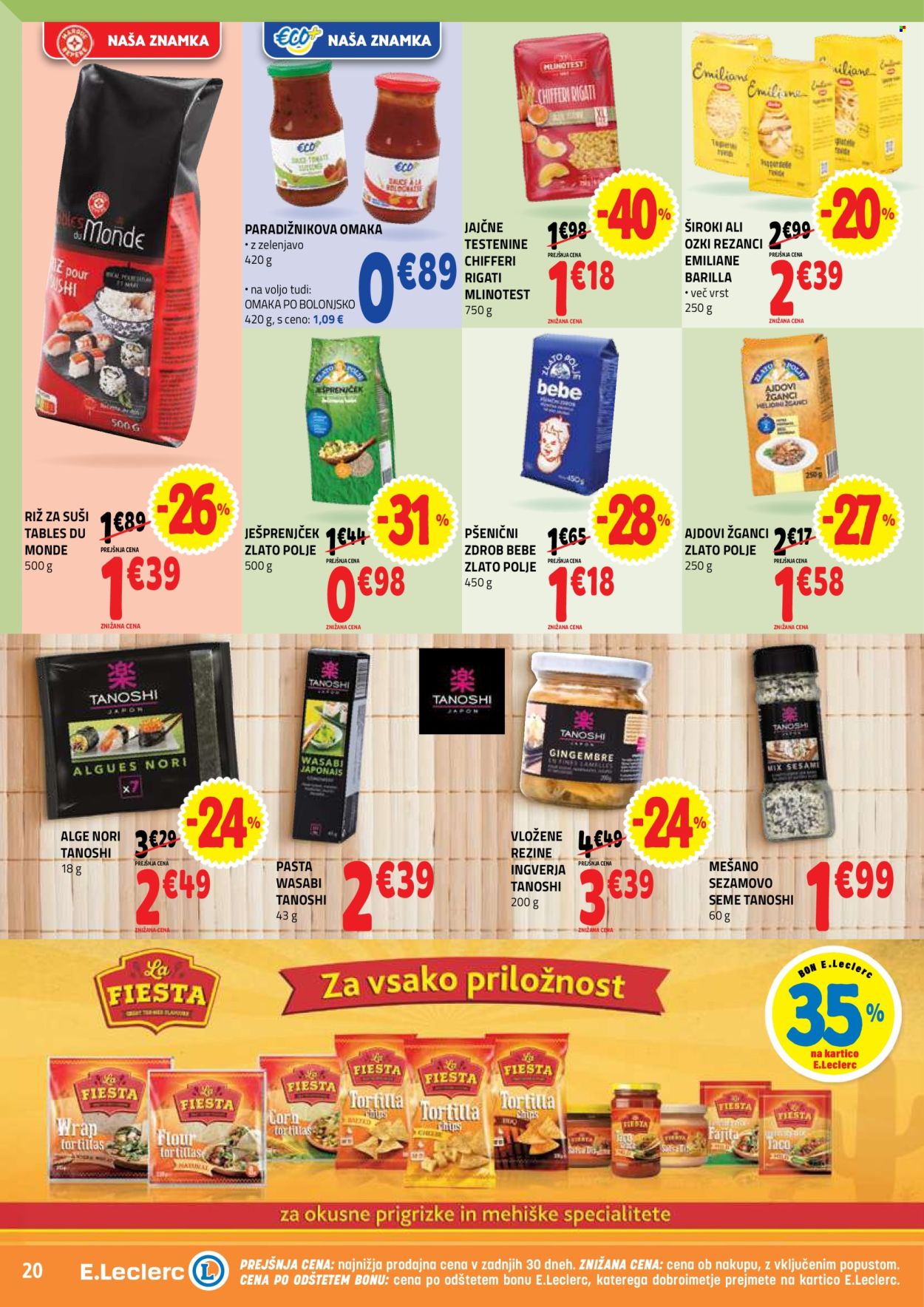 E.Leclerc katalog - 1.4.2026 - 11.4.2026. Stran 20