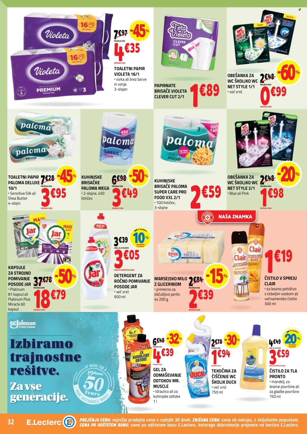 E.Leclerc katalog - 1.4.2026 - 11.4.2026. Stran 32