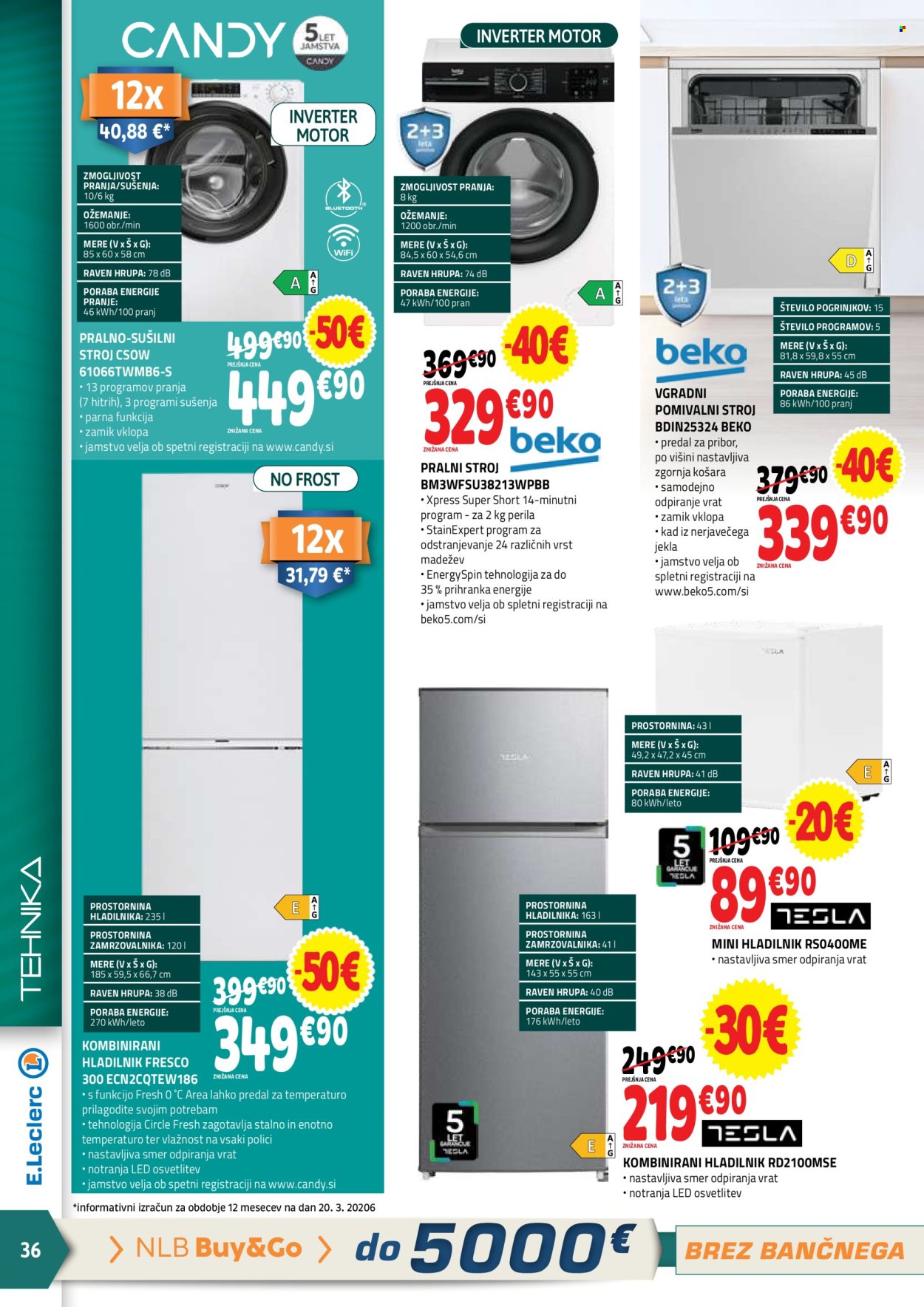 E.Leclerc katalog - 1.4.2026 - 11.4.2026. Stran 36