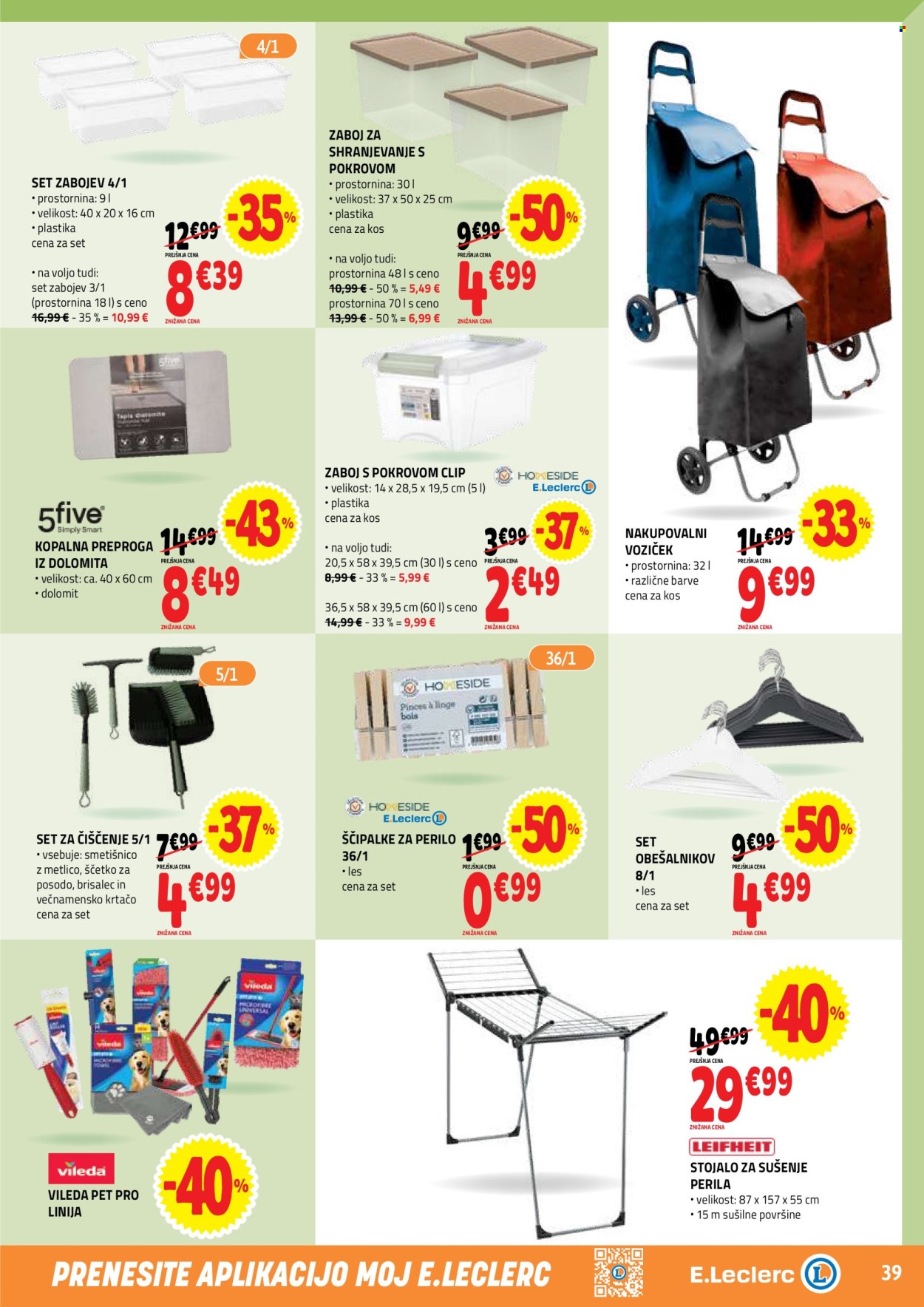 E.Leclerc katalog - 1.4.2026 - 11.4.2026. Stran 39