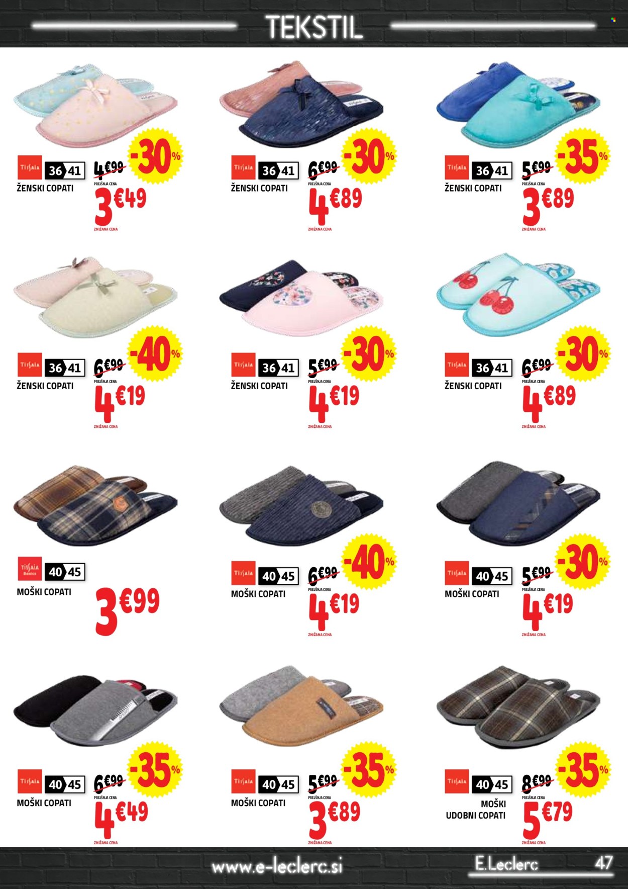 E.Leclerc katalog - 1.4.2026 - 11.4.2026. Stran 47