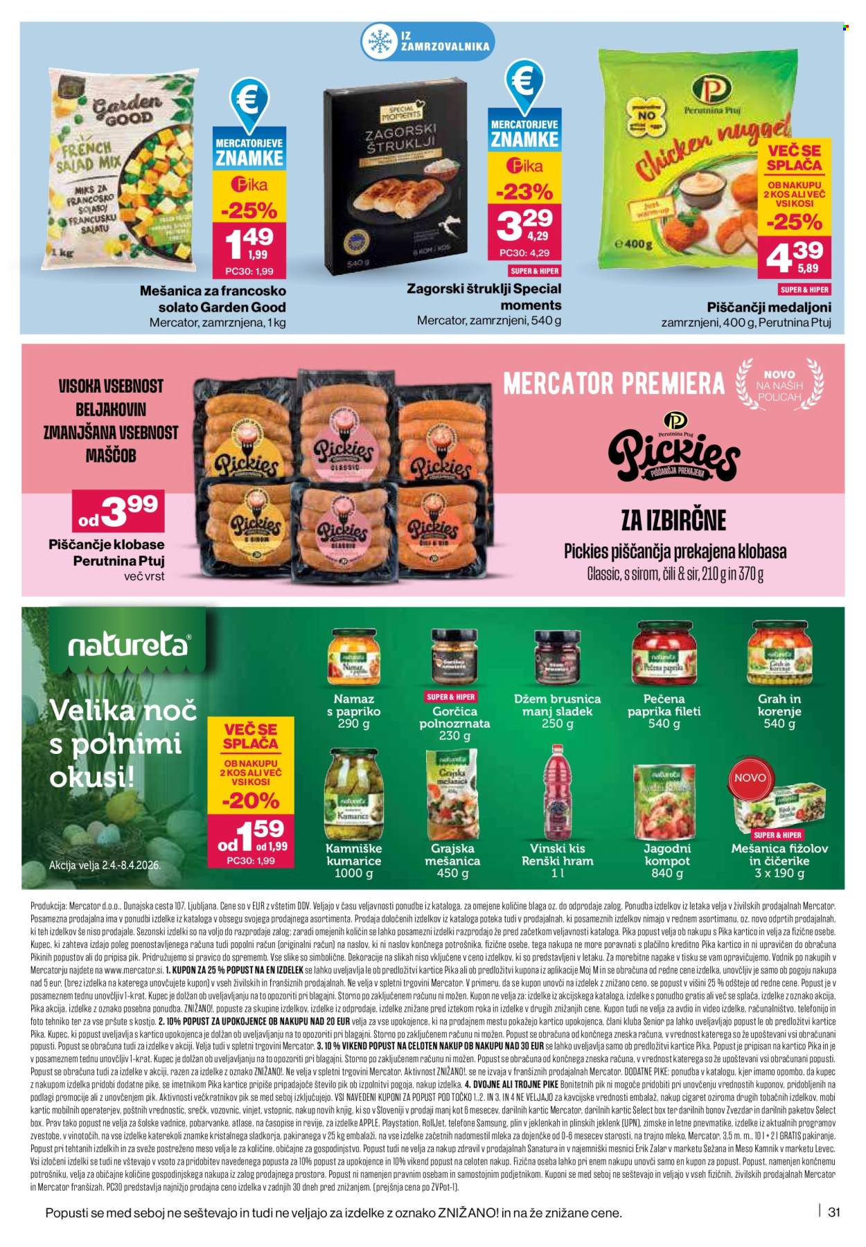 Mercator katalog - 2.4.2026 - 8.4.2026. Stran 31
