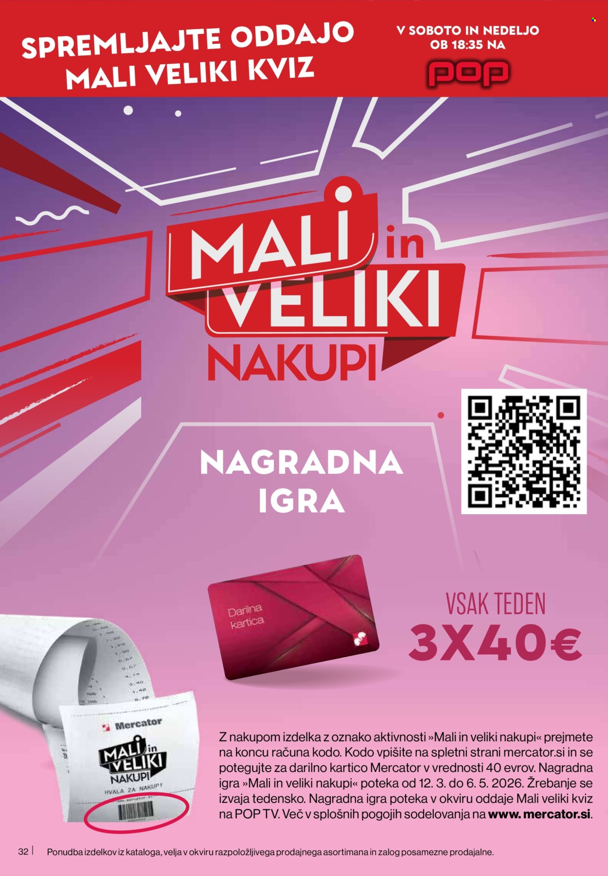Mercator katalog - 2.4.2026 - 8.4.2026. Stran 32