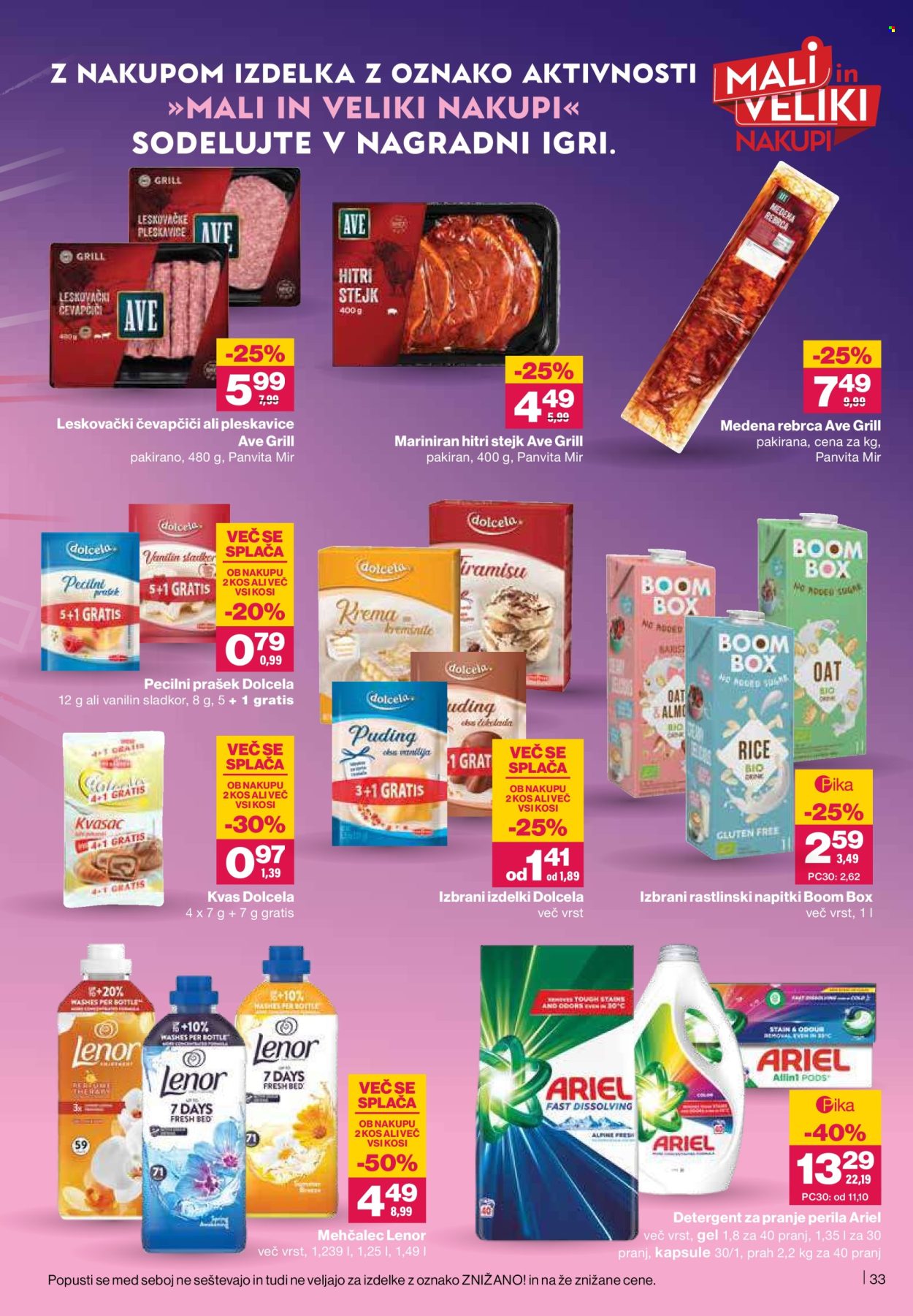 Mercator katalog - 2.4.2026 - 8.4.2026. Stran 33