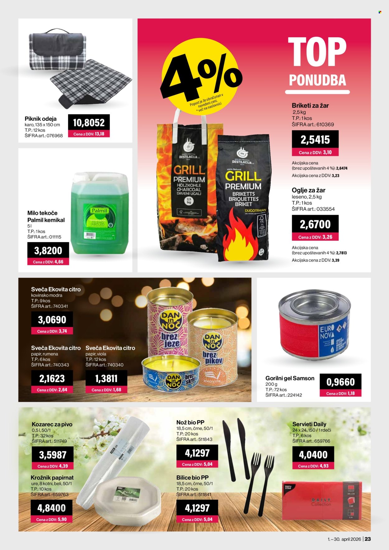 Mercator Cash & Carry katalog - 1.4.2026 - 30.4.2026. Stran 23