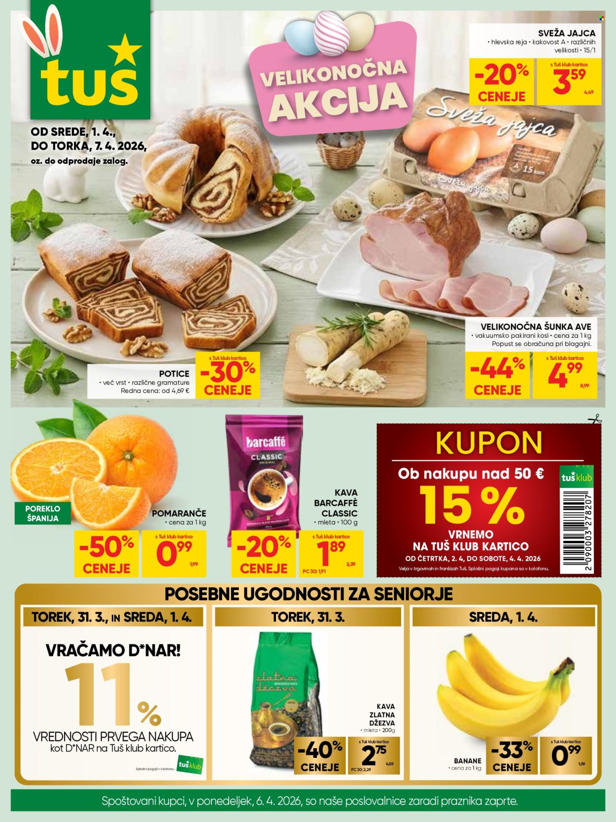 Tuš katalog - 1.4.2026 - 7.4.2026. Stran 1