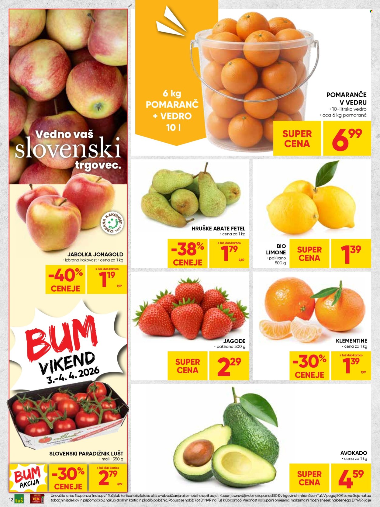Tuš katalog - 1.4.2026 - 7.4.2026. Stran 12