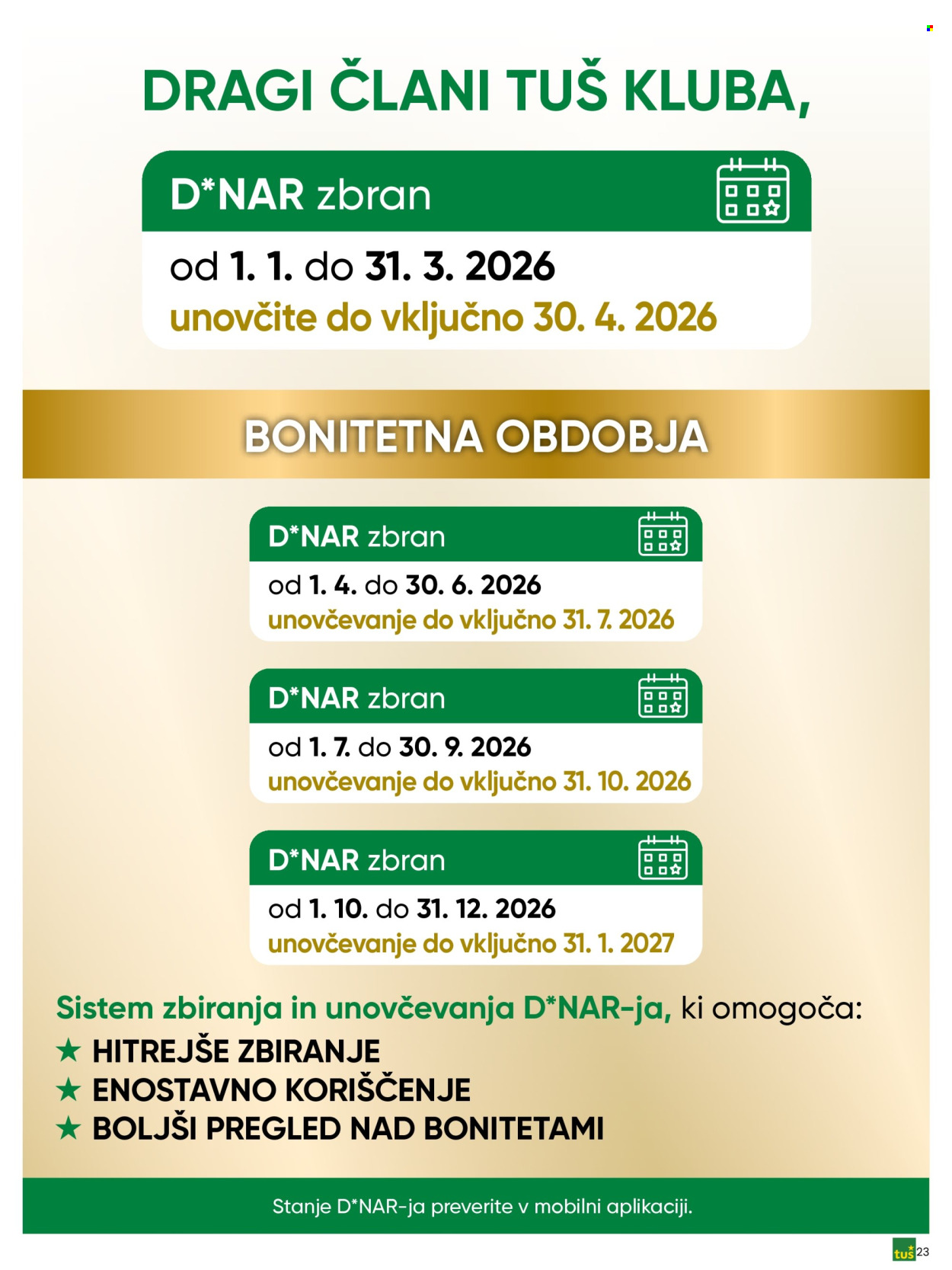 Tuš katalog - 1.4.2026 - 7.4.2026. Stran 23