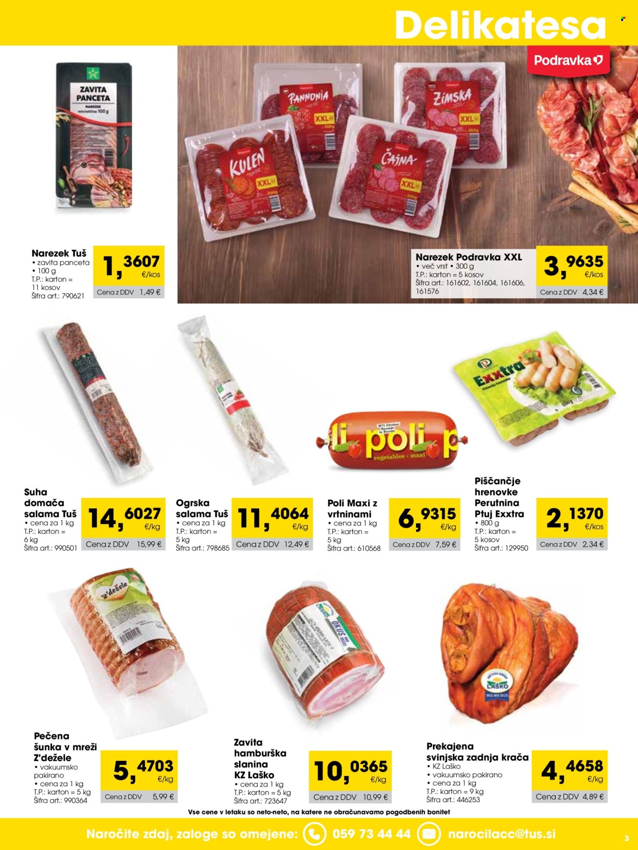 Tuš Cash & Carry katalog - 1.4.2026 - 30.4.2026. Stran 3
