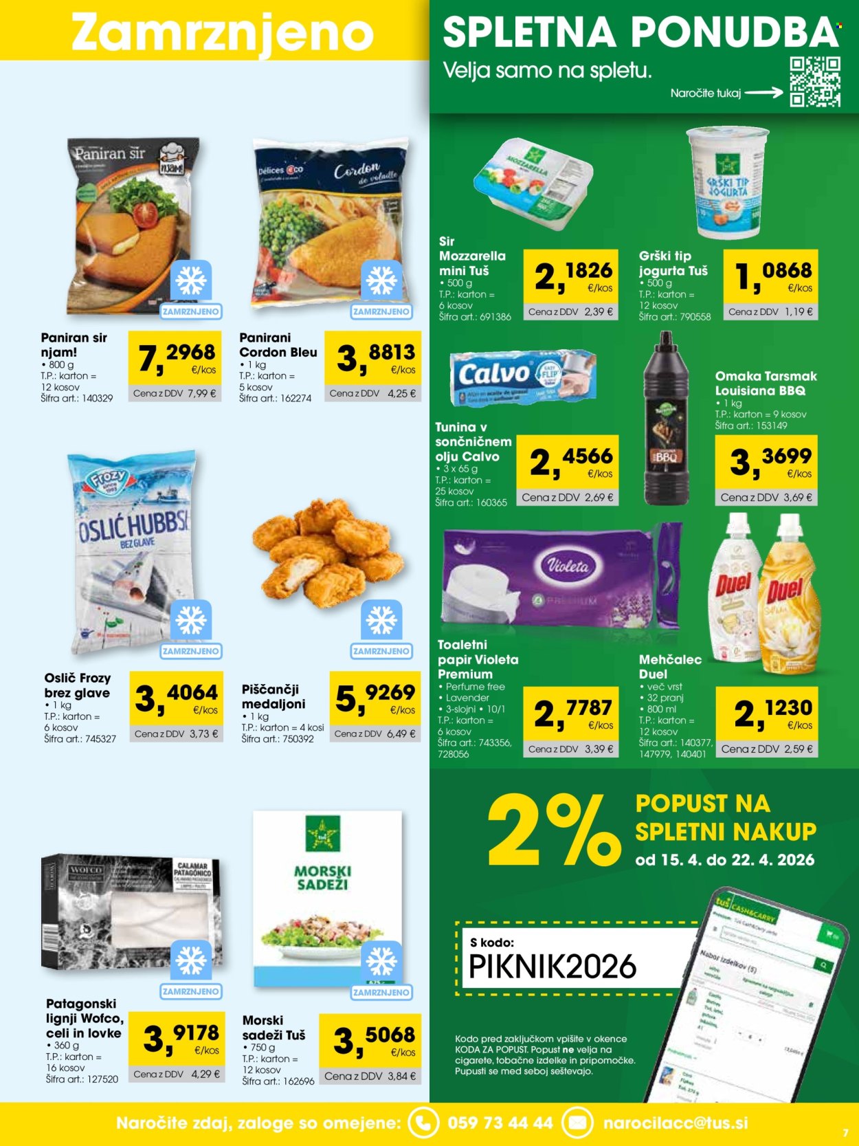 Tuš Cash & Carry katalog - 1.4.2026 - 30.4.2026. Stran 7