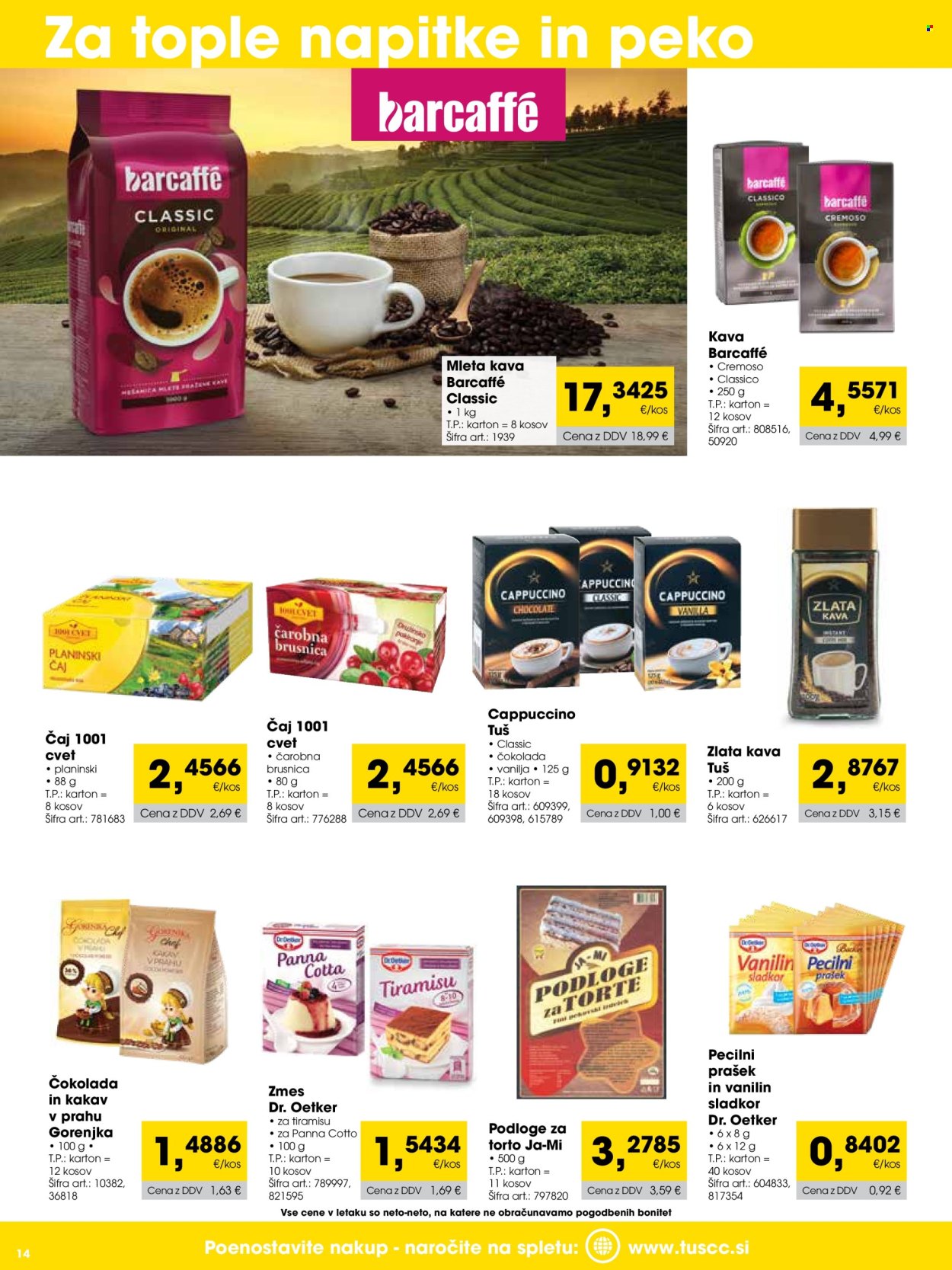 Tuš Cash & Carry katalog - 1.4.2026 - 30.4.2026. Stran 14
