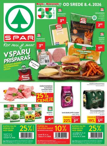 SPAR katalog - 8.4.2026 - 21.4.2026.