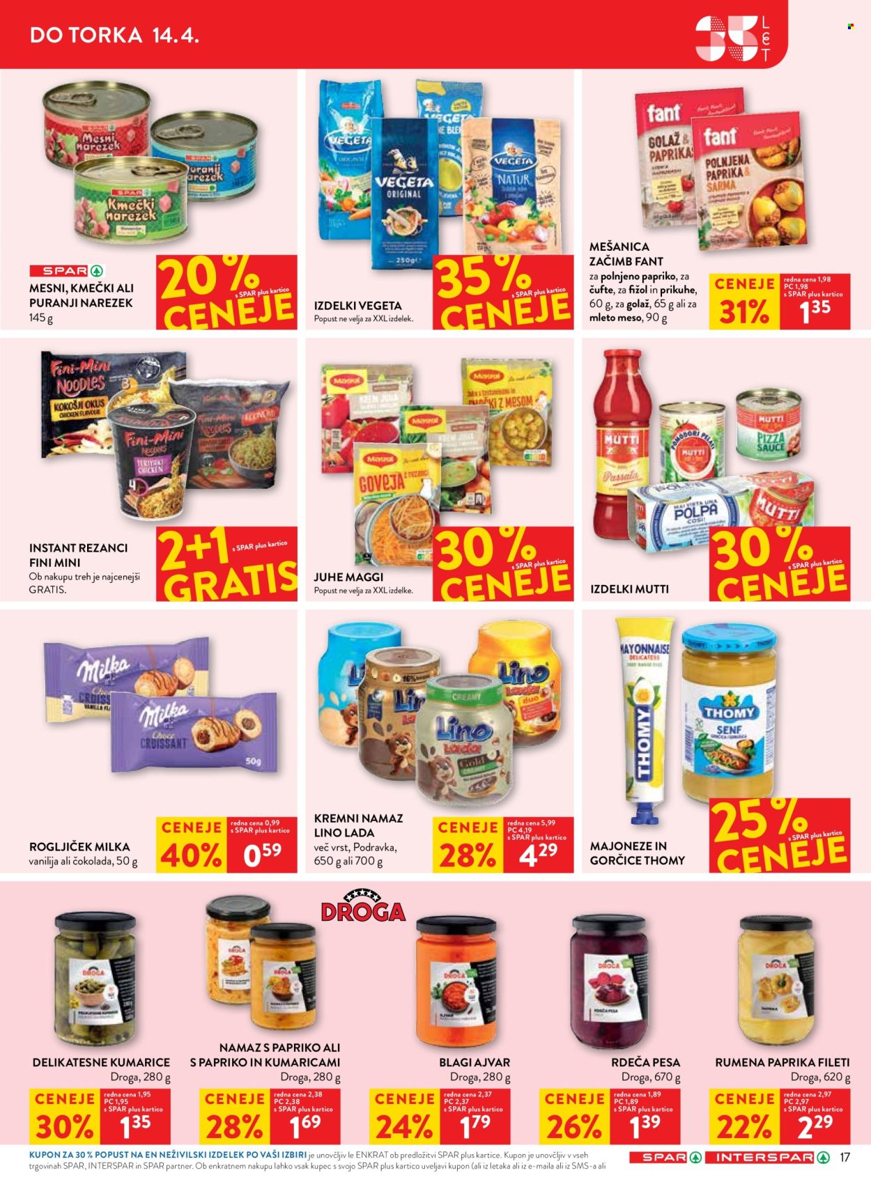 SPAR katalog - 8.4.2026 - 21.4.2026. Stran 19