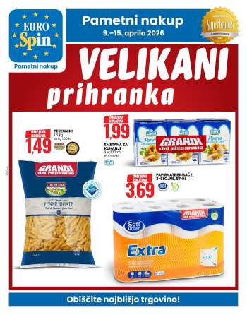 EuroSpin katalog - 9.4.2026 - 15.4.2026.