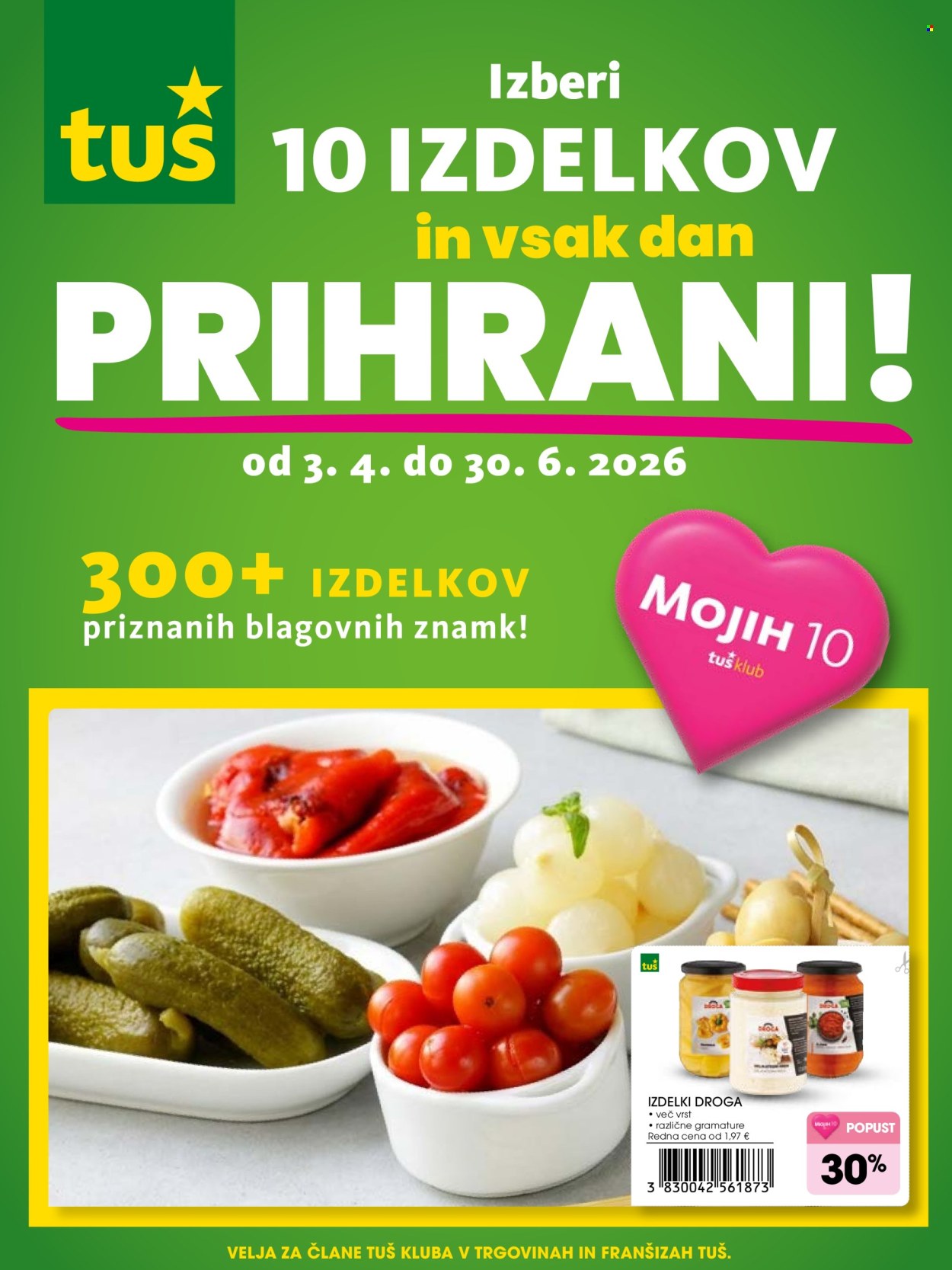 Tuš katalog - 3.4.2026 - 30.6.2026. Stran 1