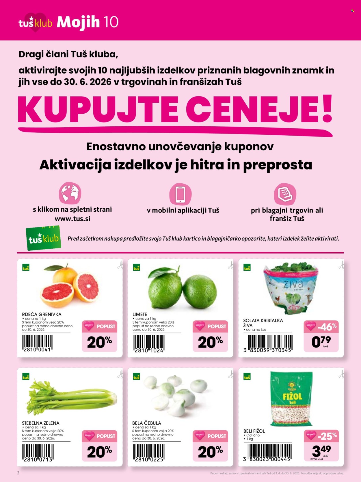 Tuš katalog - 3.4.2026 - 30.6.2026. Stran 2