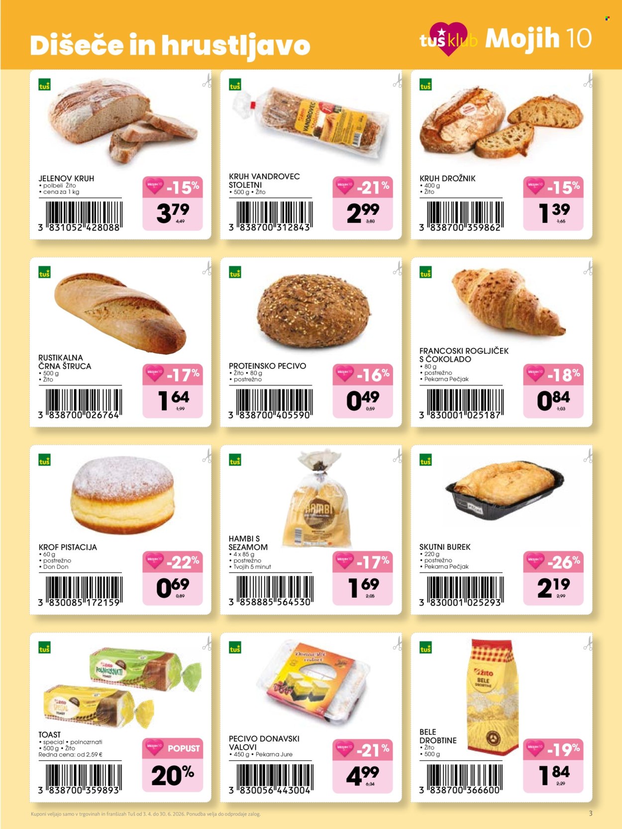 Tuš katalog - 3.4.2026 - 30.6.2026. Stran 3