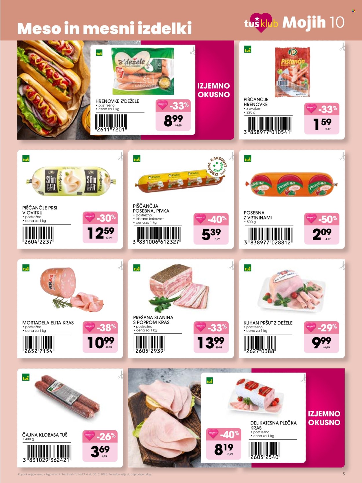 Tuš katalog - 3.4.2026 - 30.6.2026. Stran 5