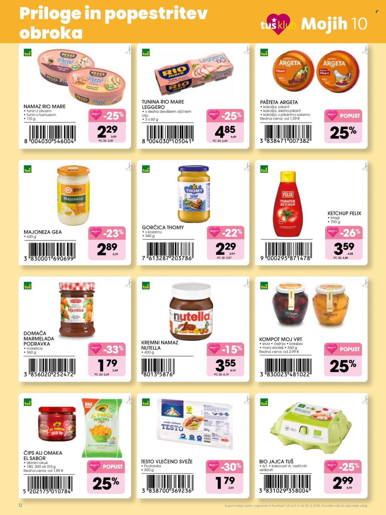 Tuš katalog - 3.4.2026 - 30.6.2026. Stran 12