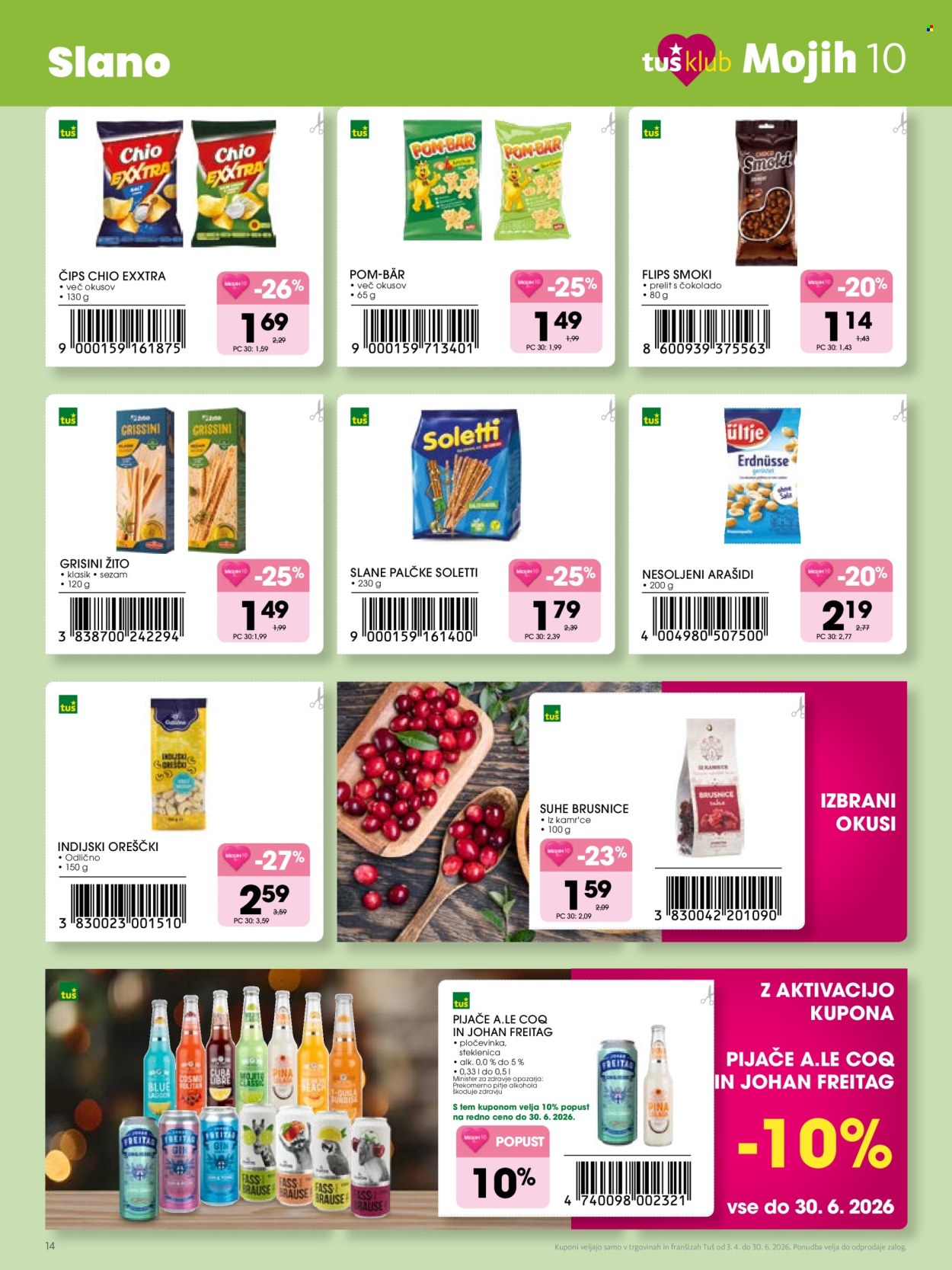 Tuš katalog - 3.4.2026 - 30.6.2026. Stran 14