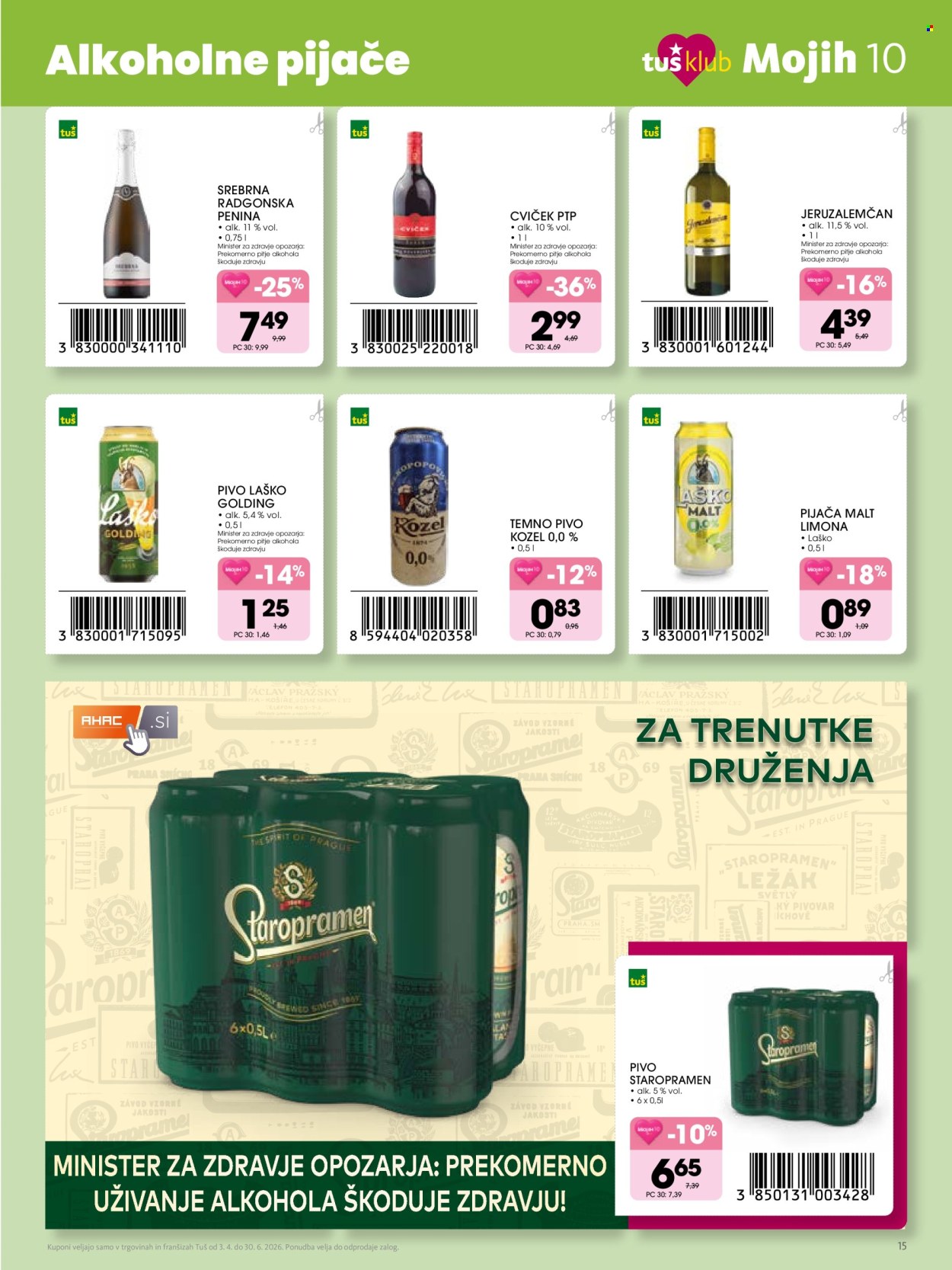 Tuš katalog - 3.4.2026 - 30.6.2026. Stran 15