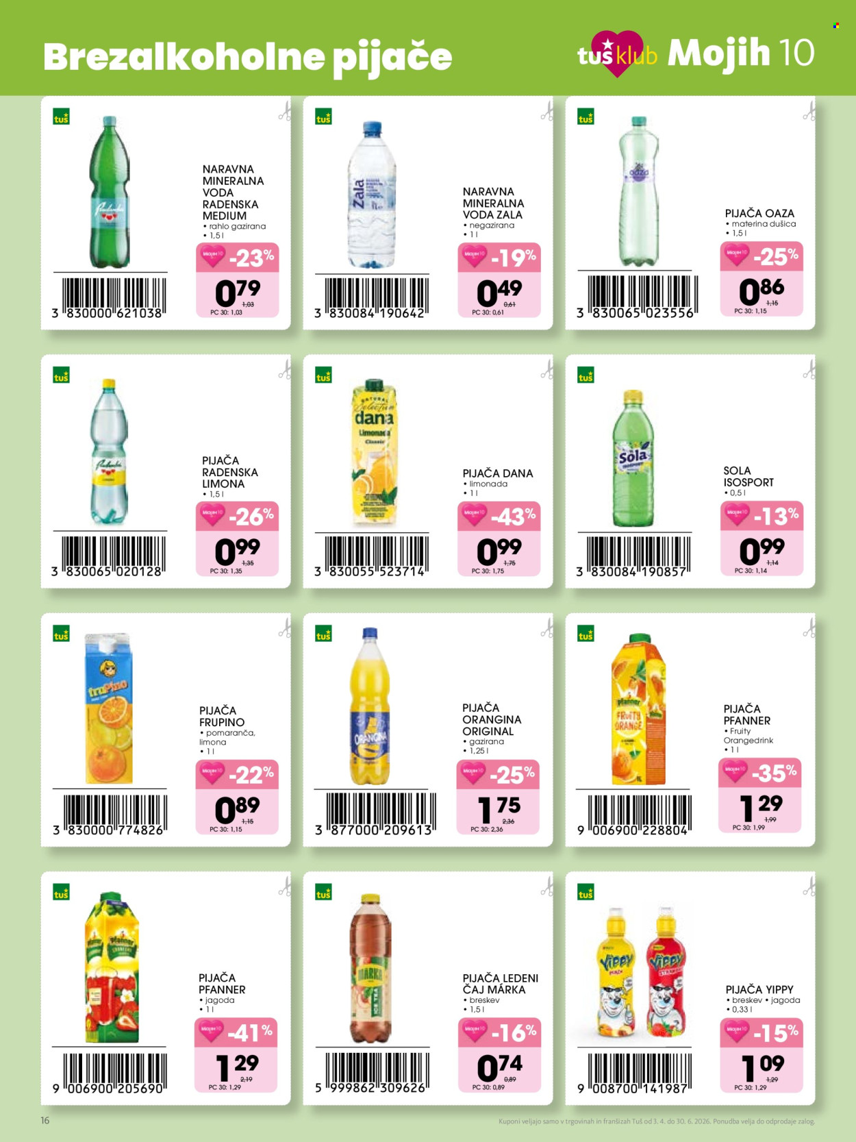 Tuš katalog - 3.4.2026 - 30.6.2026. Stran 16
