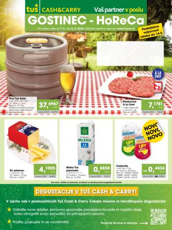 Tuš Cash & Carry katalog - 7.4.2026 - 14.5.2026.