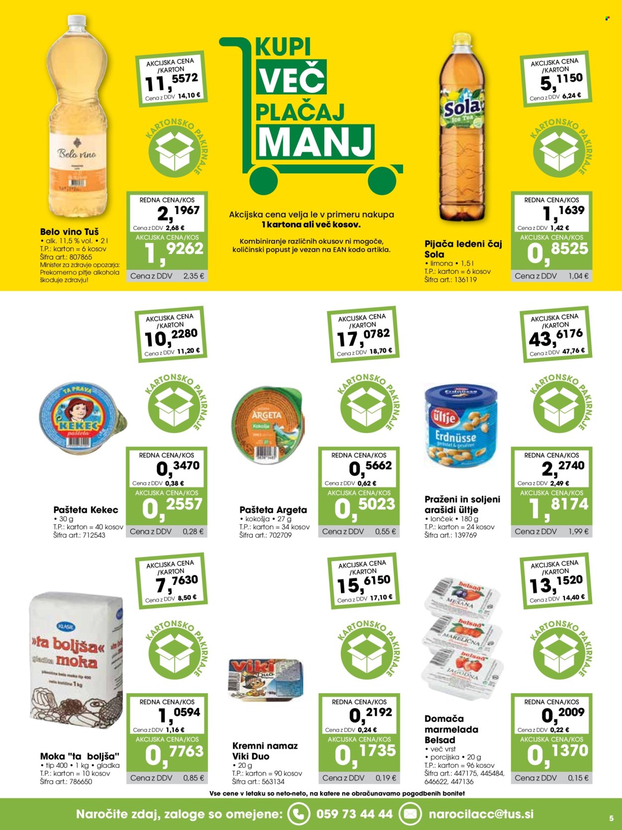 Tuš Cash & Carry katalog - 7.4.2026 - 14.5.2026. Stran 5