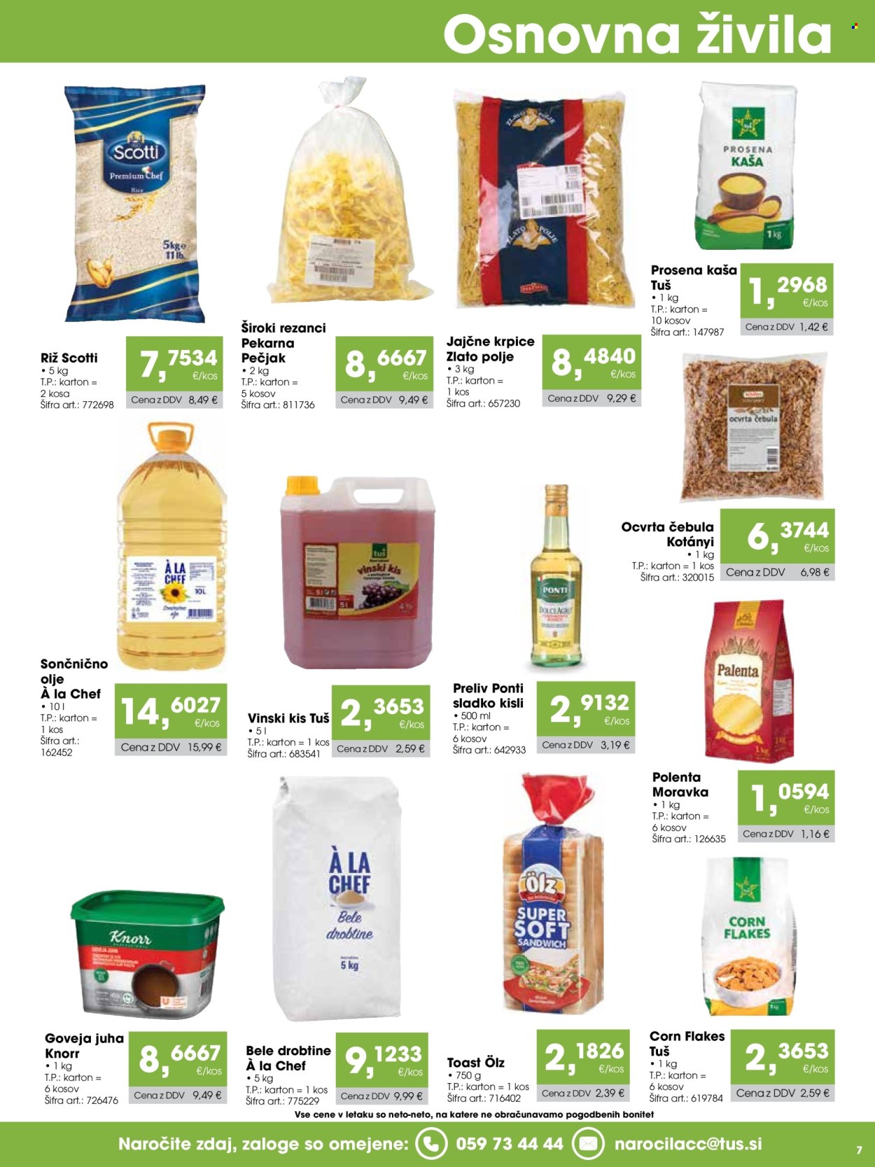 Tuš Cash & Carry katalog - 7.4.2026 - 14.5.2026. Stran 7