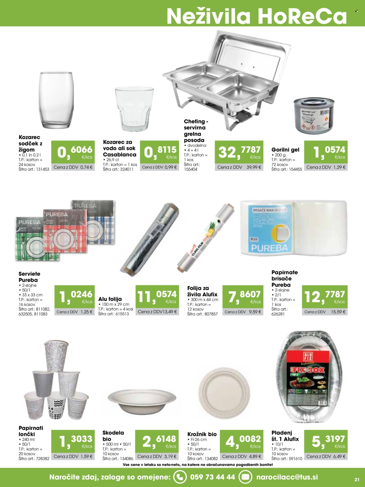 Tuš Cash & Carry katalog - 7.4.2026 - 14.5.2026. Stran 21