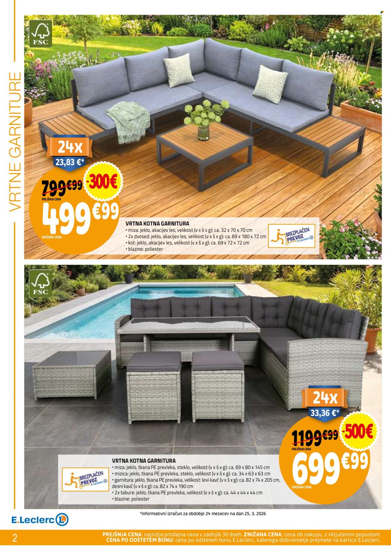 E.Leclerc katalog - 8.4.2026 - 23.5.2026. Stran 2