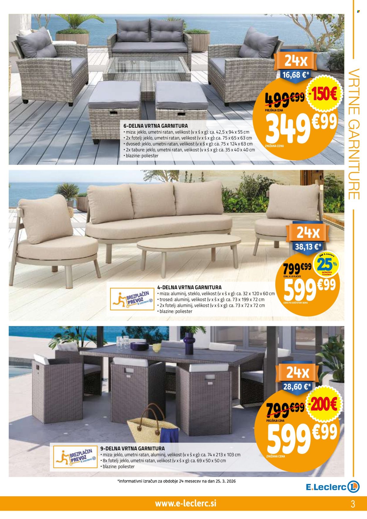 E.Leclerc katalog - 8.4.2026 - 23.5.2026. Stran 3
