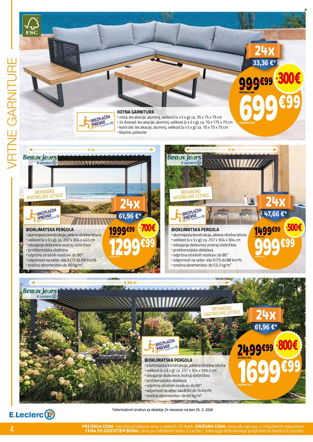 E.Leclerc katalog - 8.4.2026 - 23.5.2026. Stran 4
