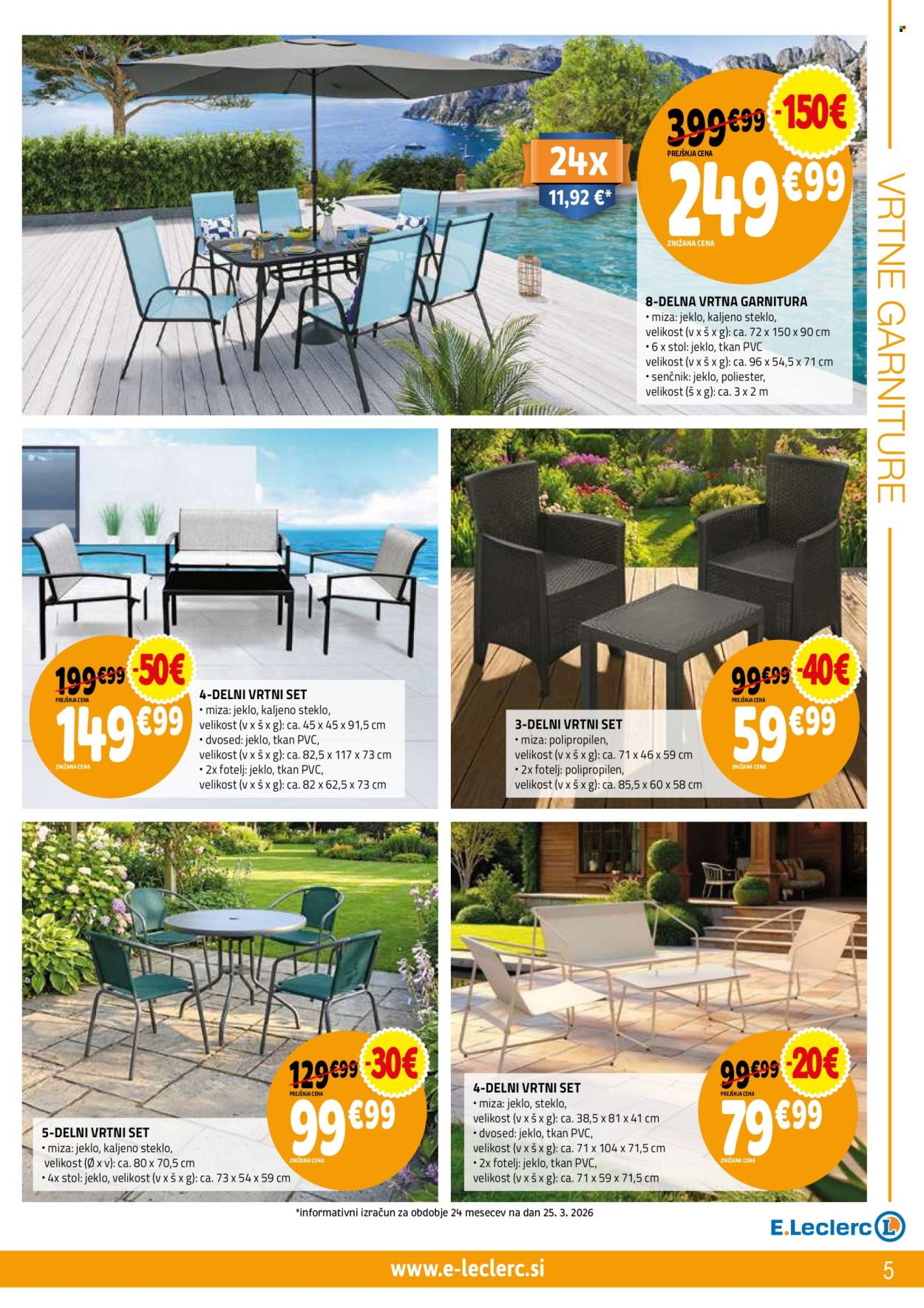 E.Leclerc katalog - 8.4.2026 - 23.5.2026. Stran 5