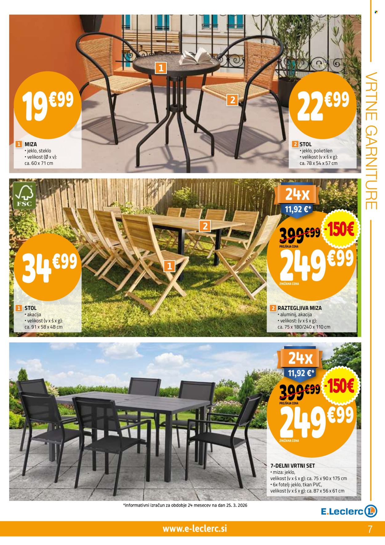 E.Leclerc katalog - 8.4.2026 - 23.5.2026. Stran 7