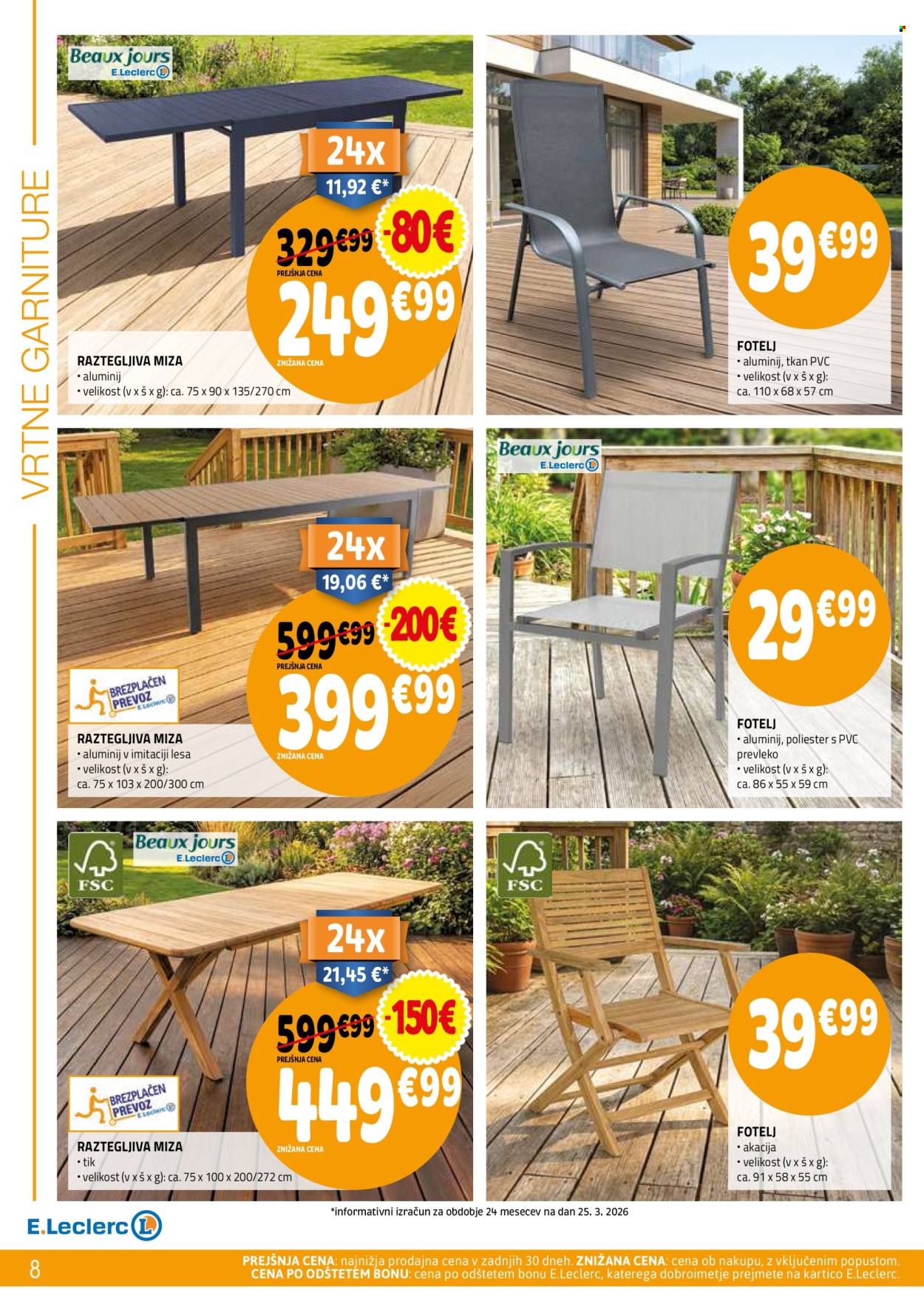 E.Leclerc katalog - 8.4.2026 - 23.5.2026. Stran 8