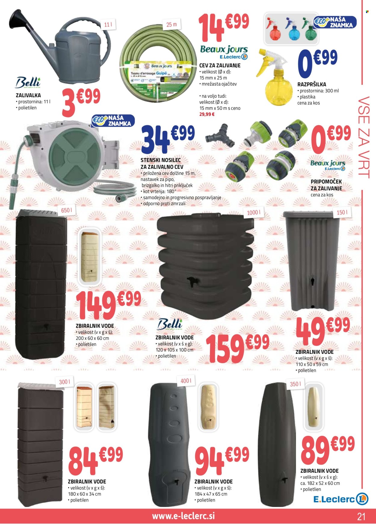 E.Leclerc katalog - 8.4.2026 - 23.5.2026. Stran 21