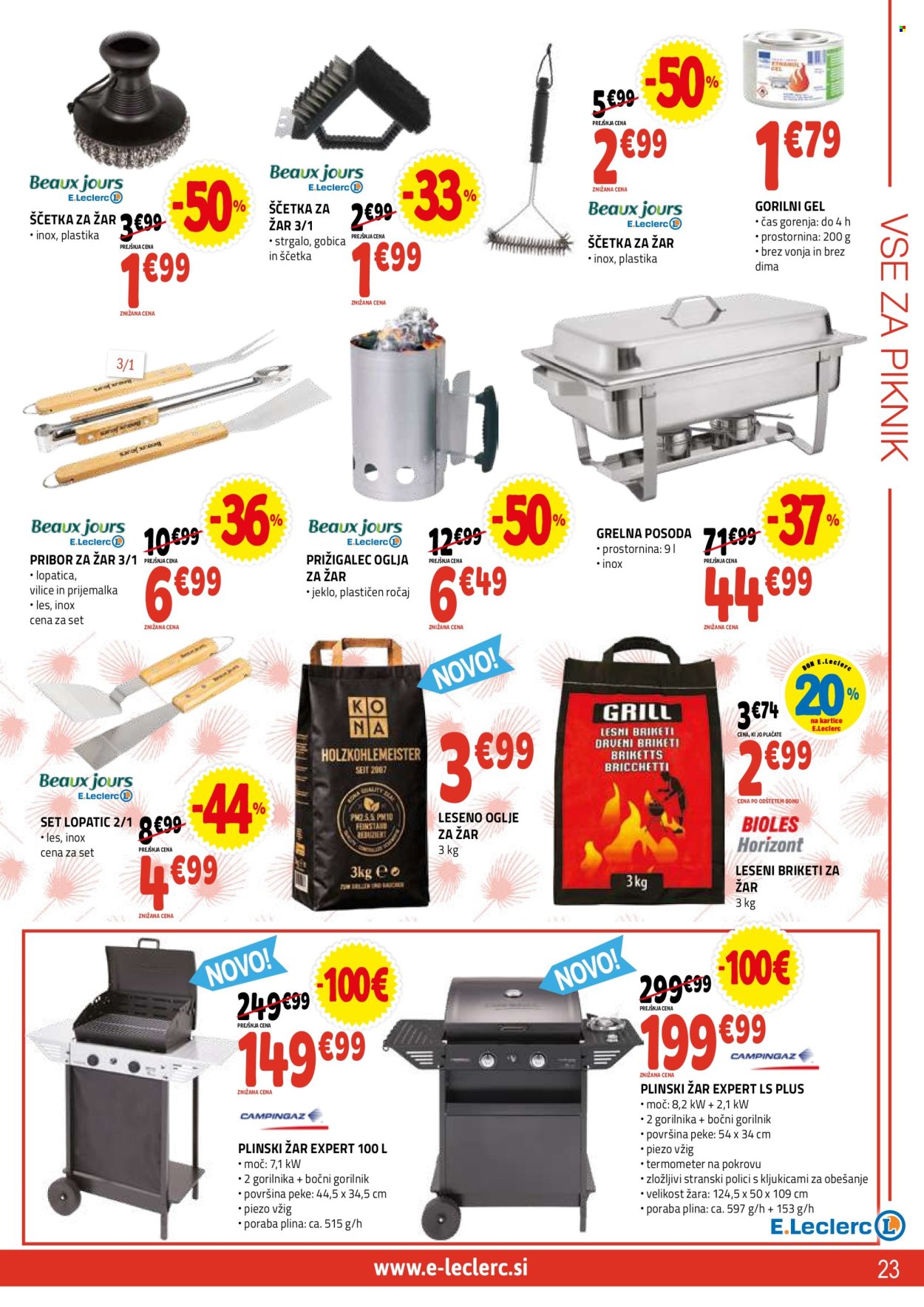 E.Leclerc katalog - 8.4.2026 - 23.5.2026. Stran 23