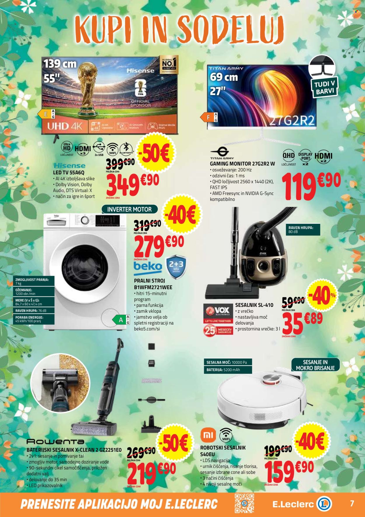 E.Leclerc katalog - 8.4.2026 - 18.4.2026. Stran 7