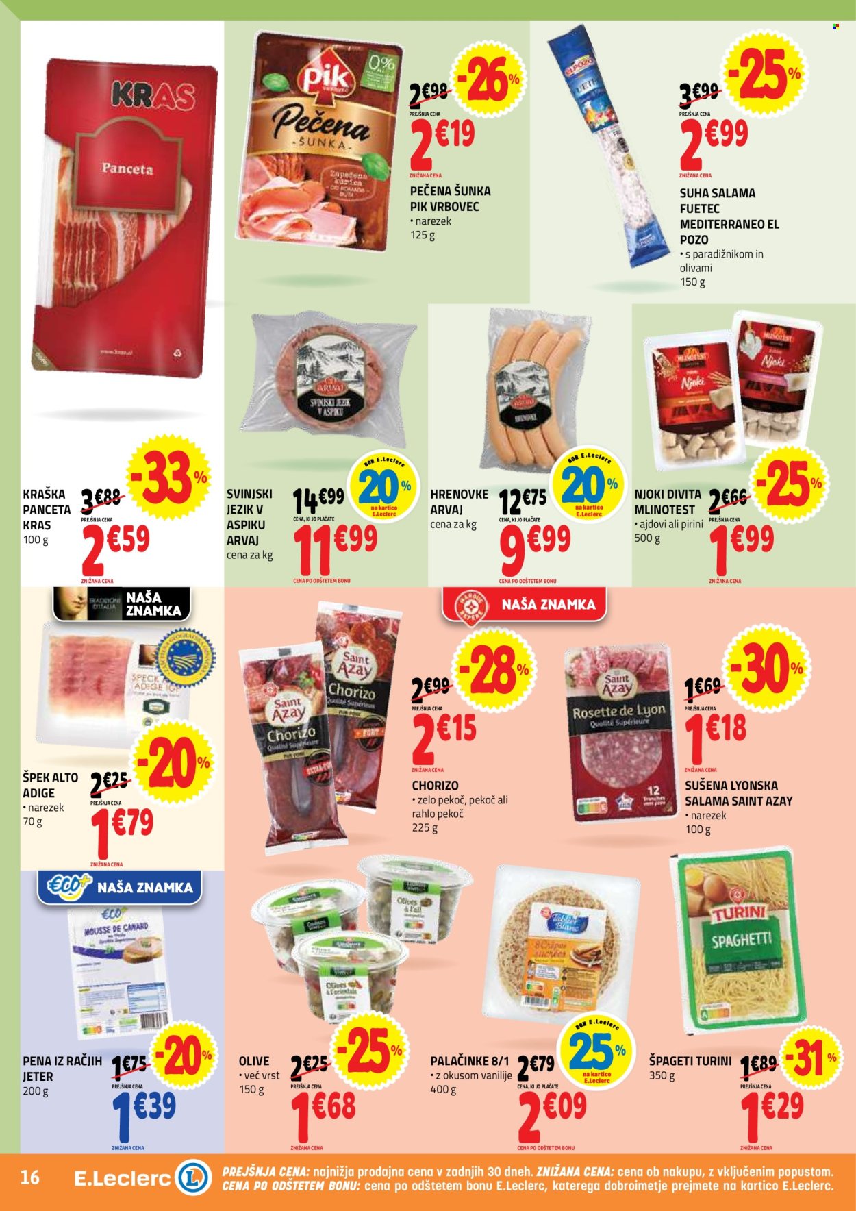 E.Leclerc katalog - 8.4.2026 - 18.4.2026. Stran 16