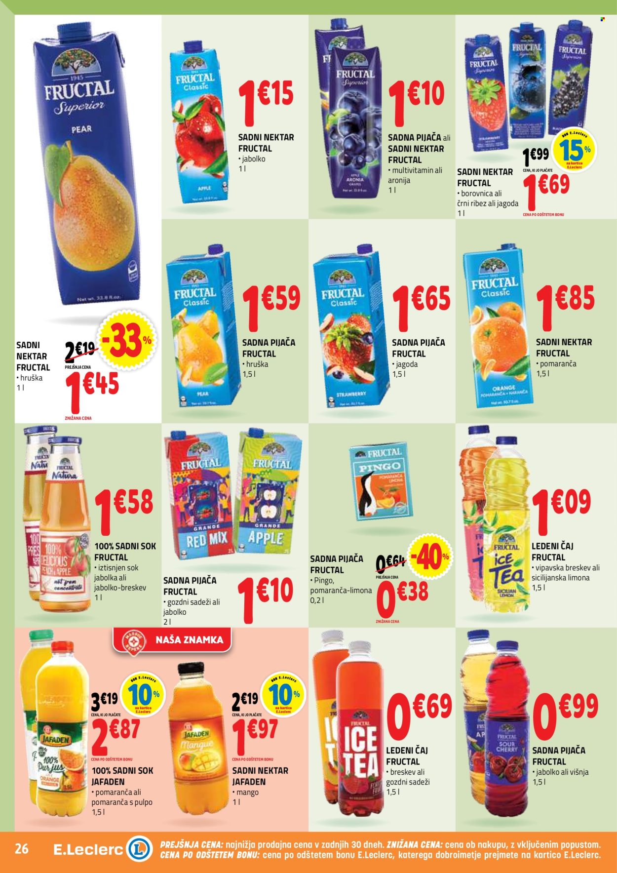 E.Leclerc katalog - 8.4.2026 - 18.4.2026. Stran 26