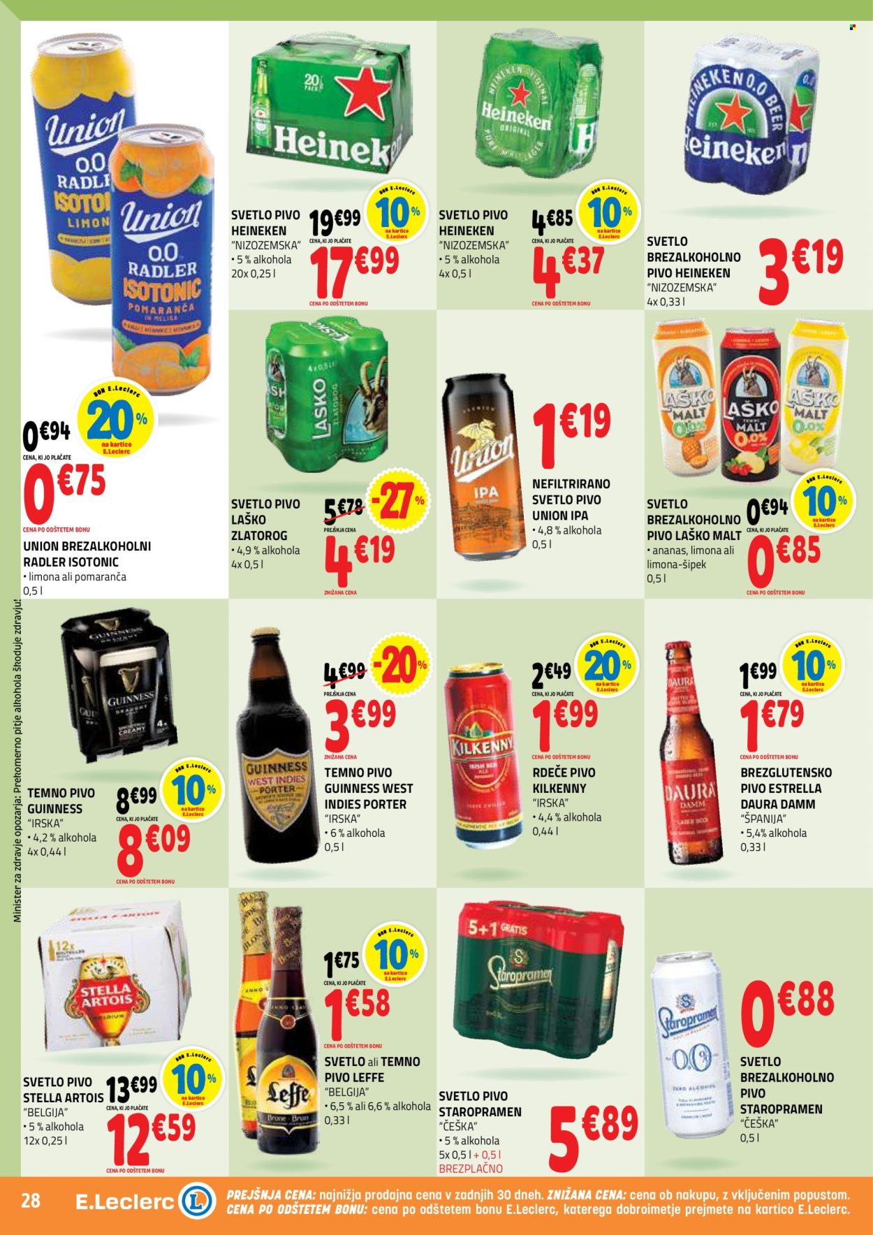 E.Leclerc katalog - 8.4.2026 - 18.4.2026. Stran 28